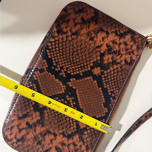 Brown Snake Print purse by Banana Republic - Picture 3 of 7